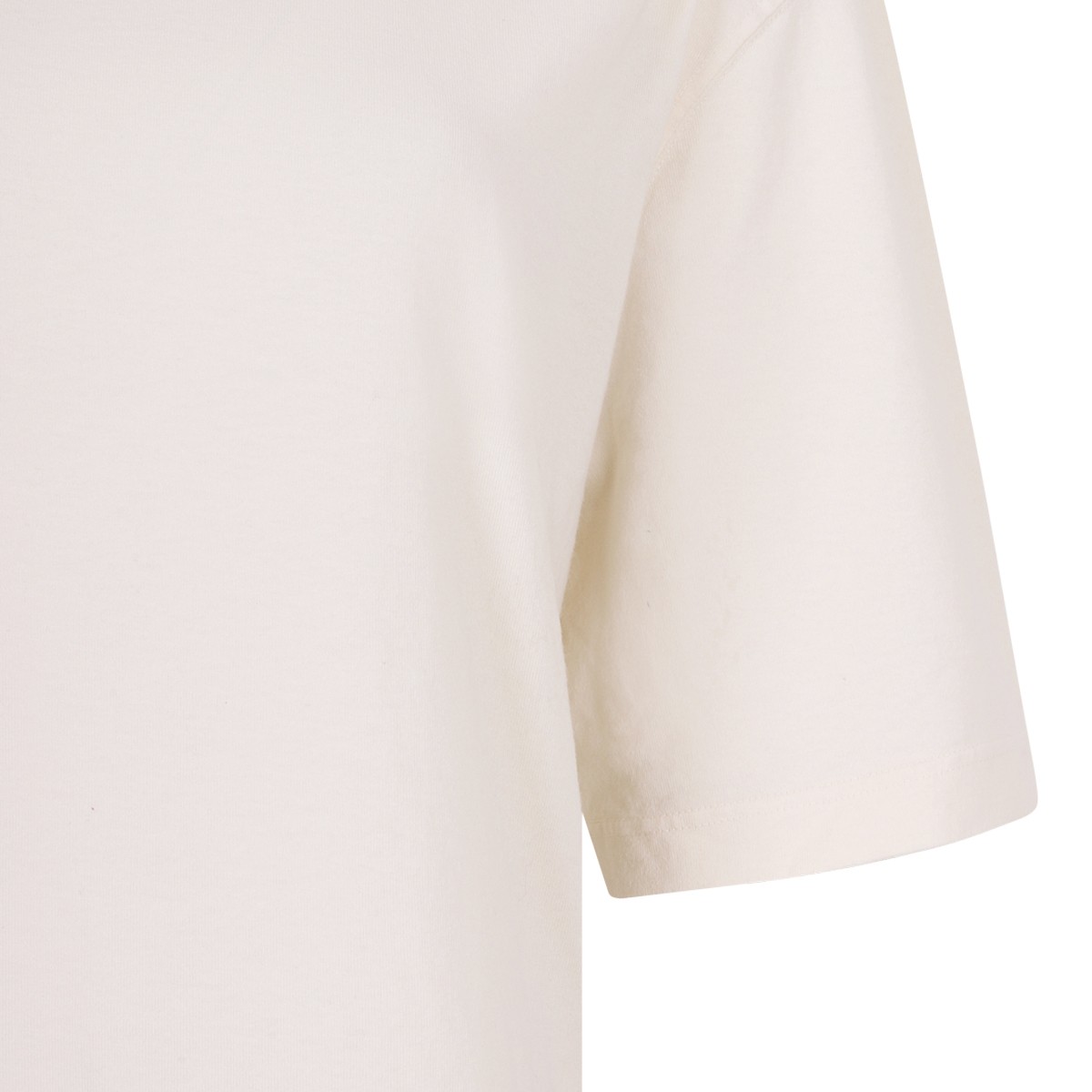 Golden Goose Relaxed Fit T-Shirt With Logo Patch.
