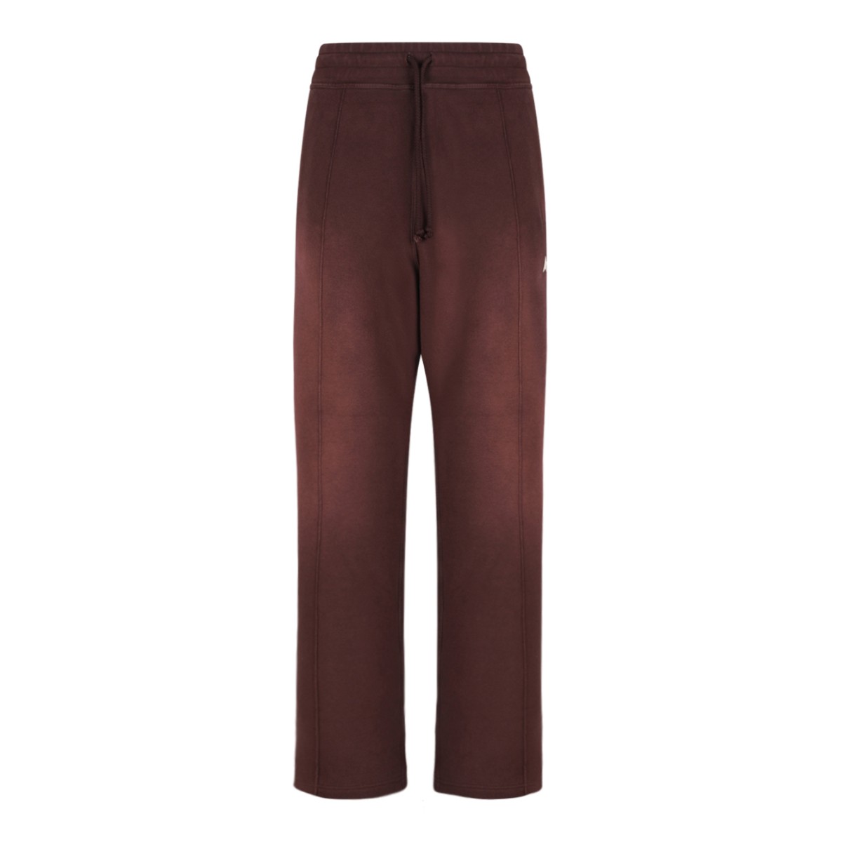 Golden Goose Brown Cotton Drawstring Trousers.