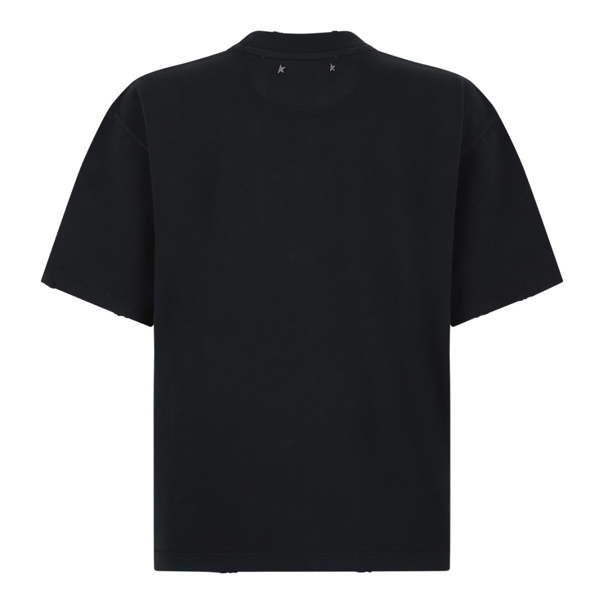 Golden Goose Black Crystal-Embellished Cotton T-Shirt.