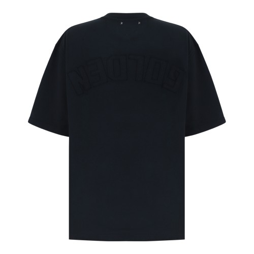 Golden Goose Relaxed Fit With Logo Embroidered T-Shirt. 2