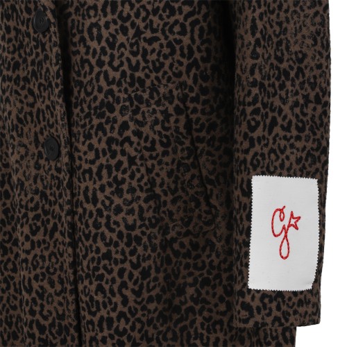 Golden Goose Leopard Print Coat.