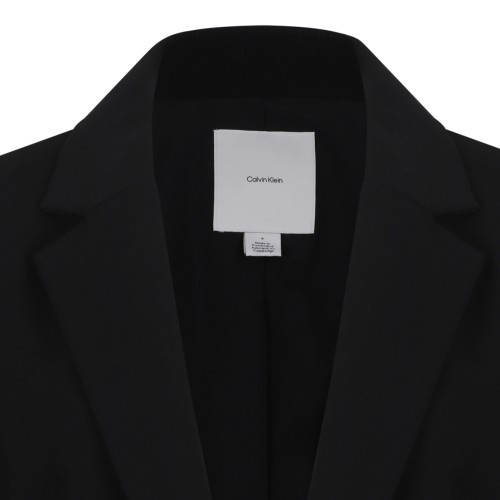Calvin Klein Black Tailored Blazer.