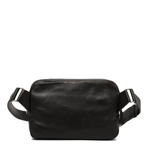 Prada Black Leather Crossbody Bag. 2