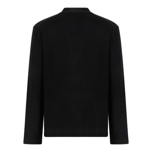 Vivienne Westwood Black Wool Orb Cardigan. 2
