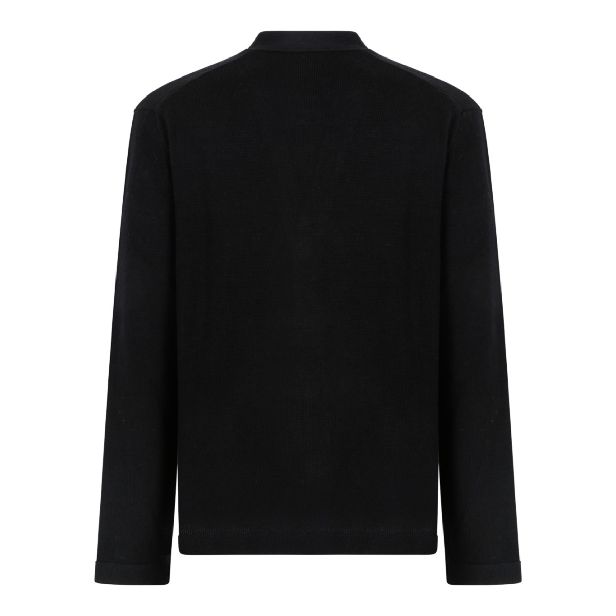 Vivienne Westwood Black Wool Orb Cardigan.