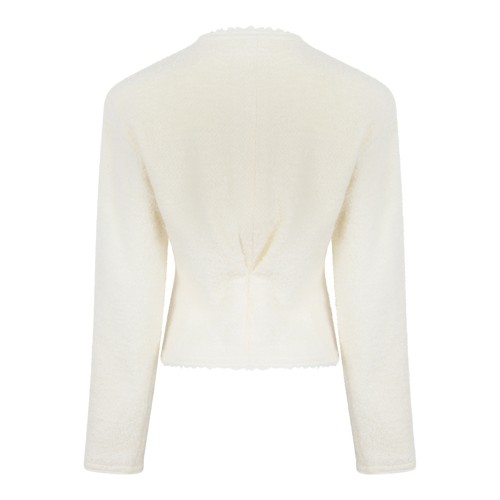 Isabel Marant Ivory Textured Tailored Jacket. 2