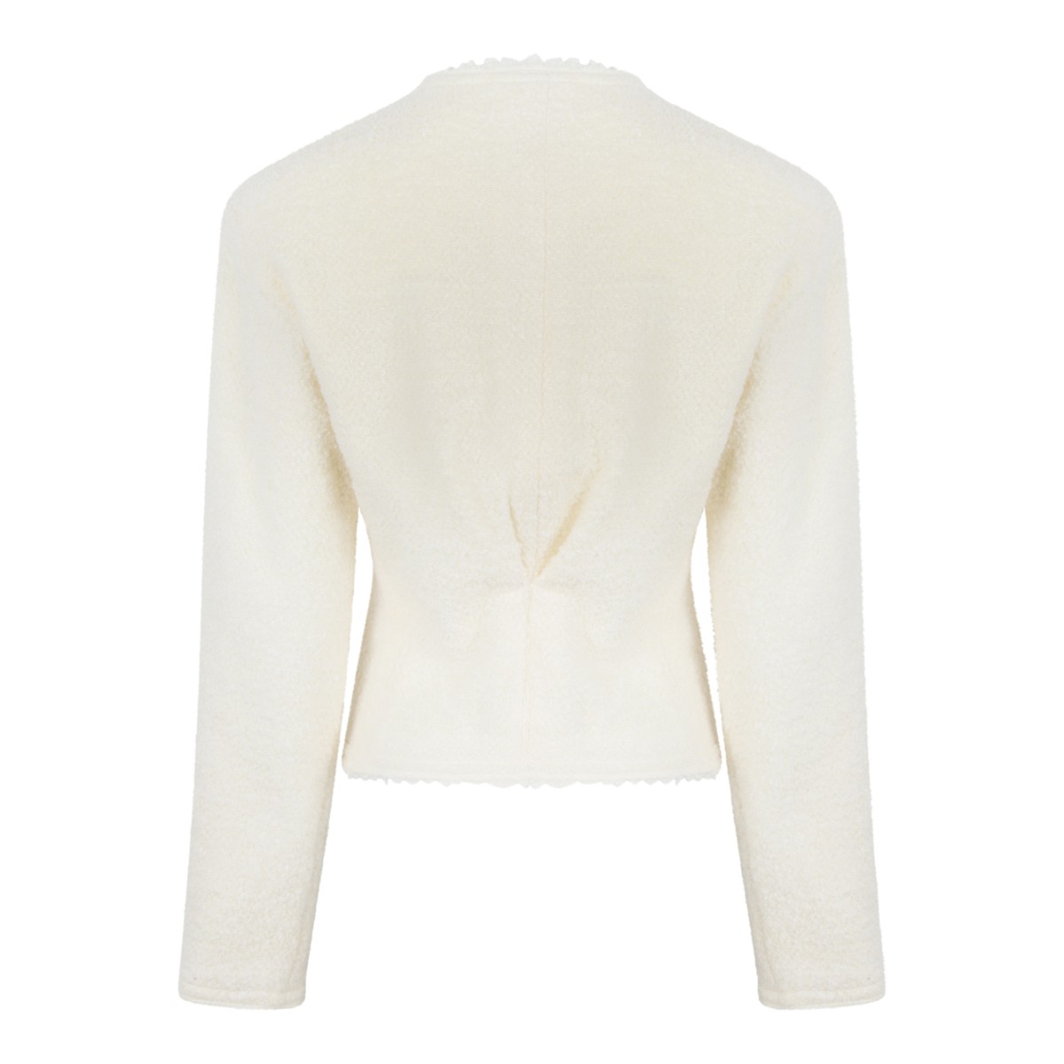 Isabel Marant Ivory Textured Tailored Jacket.