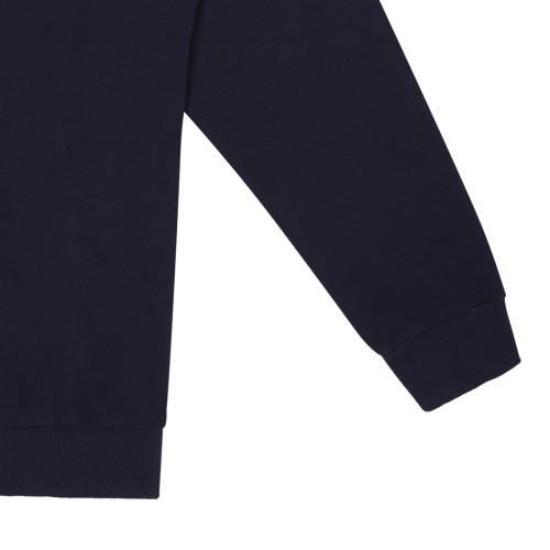 Versace Kids Navy Logo Hoodie.
