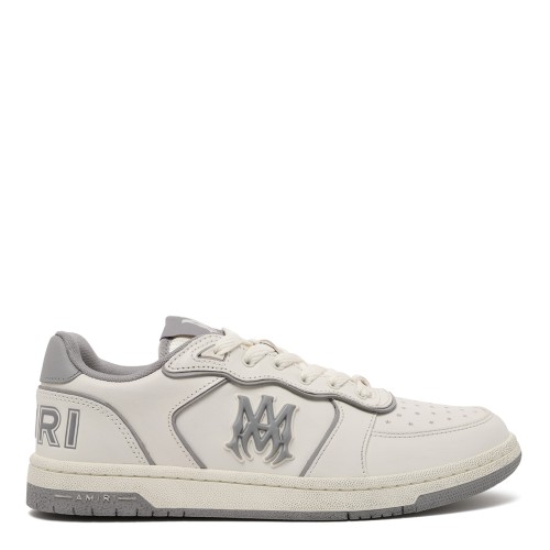 Amiri White Leather Low-Top Sneakers.