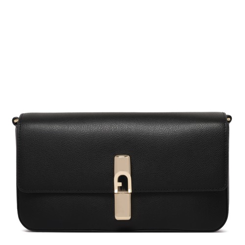 Furla Iride Black Shoulder Bag S.