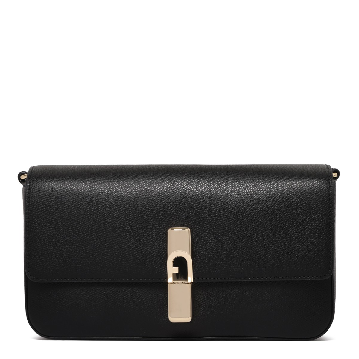 Furla Iride Black Shoulder Bag S.