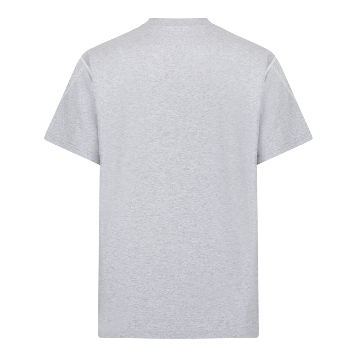 Givenchy Grey Melange Essential T-Shirt.