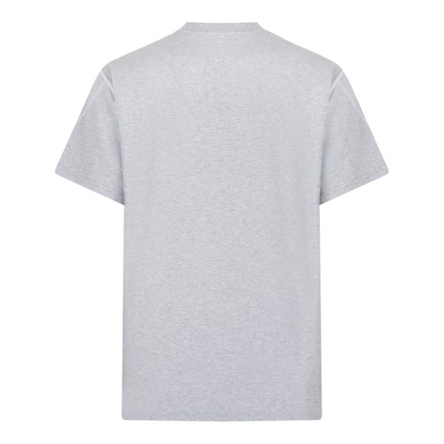 Givenchy Grey Melange Essential T-Shirt.