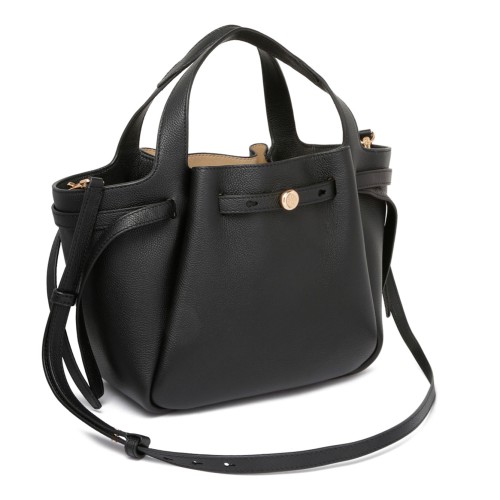 Tory Burch Black Small Romy Tote Bag.