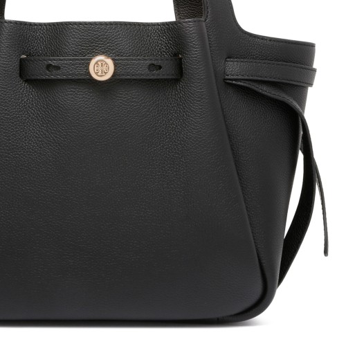 Tory Burch Black Small Romy Tote Bag.