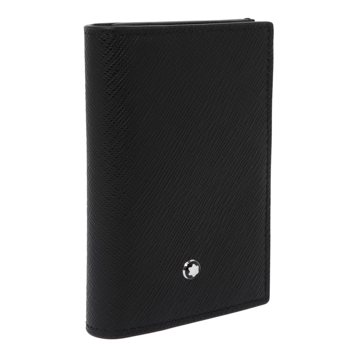 Montblanc Black Saffiano Leather Card Holder.