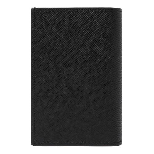 Montblanc Black Saffiano Leather Card Holder.