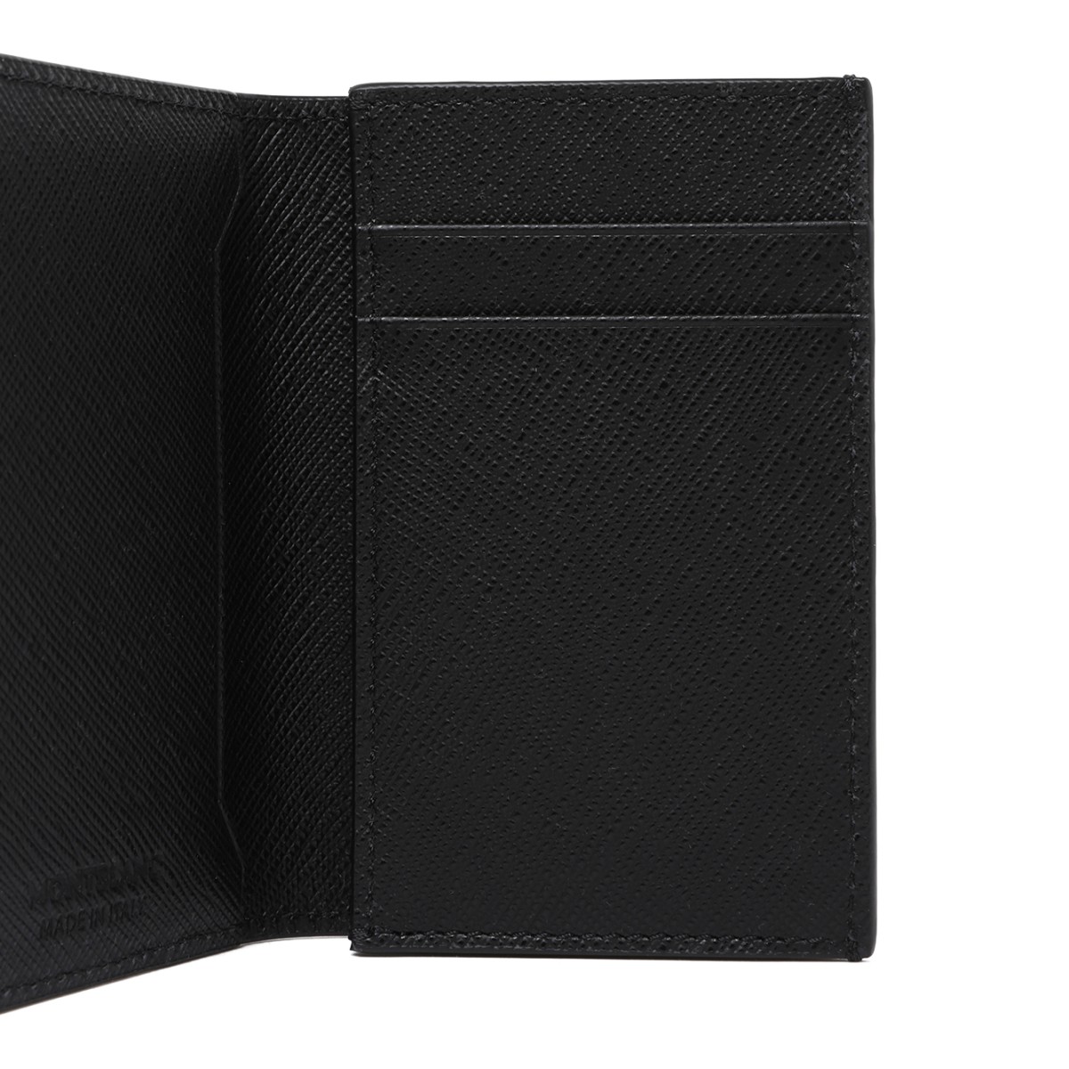 Montblanc Black Saffiano Leather Card Holder.