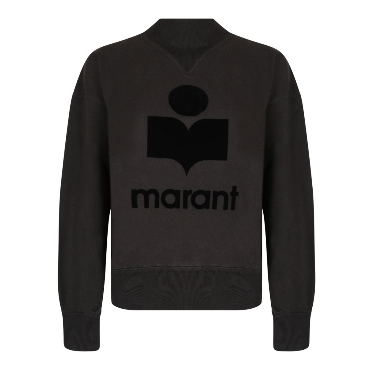 Isabel Marant Etoile Faded Black Sweatshirt.