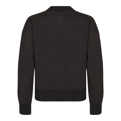 Isabel Marant Etoile Faded Black Sweatshirt.