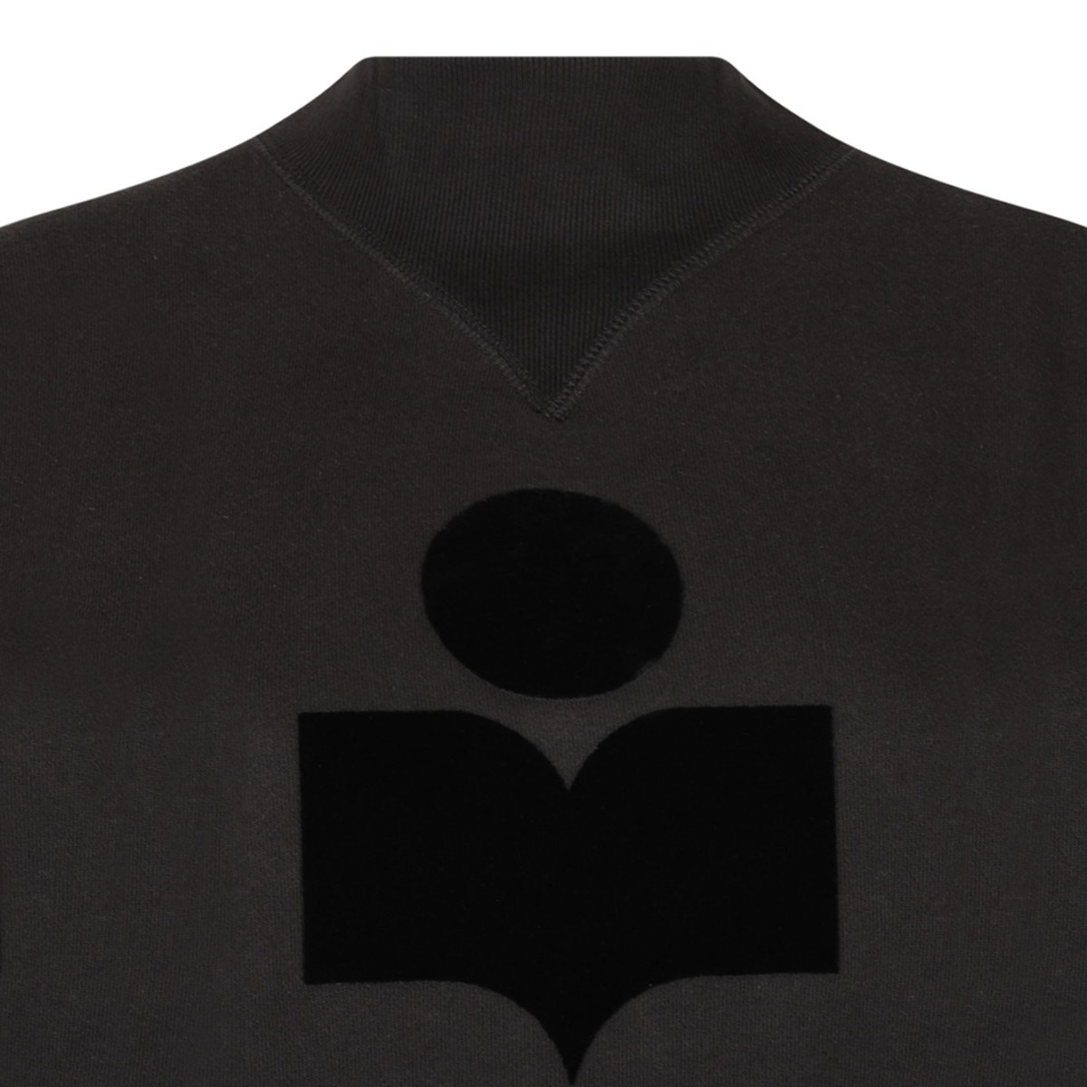 Isabel Marant Etoile Faded Black Sweatshirt.