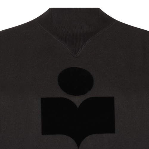 Isabel Marant Etoile Faded Black Sweatshirt.