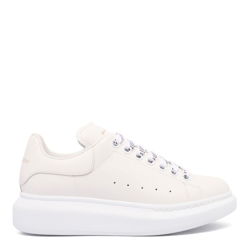Alexander McQueen White Oversized Sneakers.