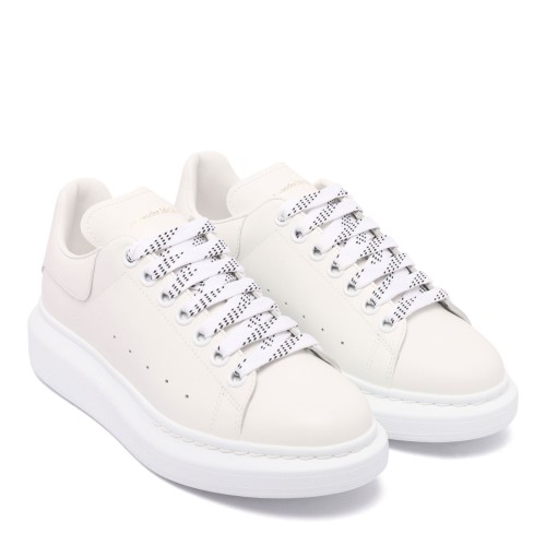 Alexander McQueen White Oversized Sneakers.