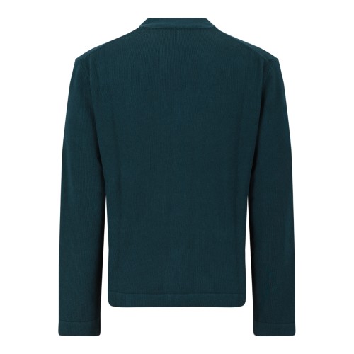 Vivienne Westwood Teal Wool Cardigan. 2