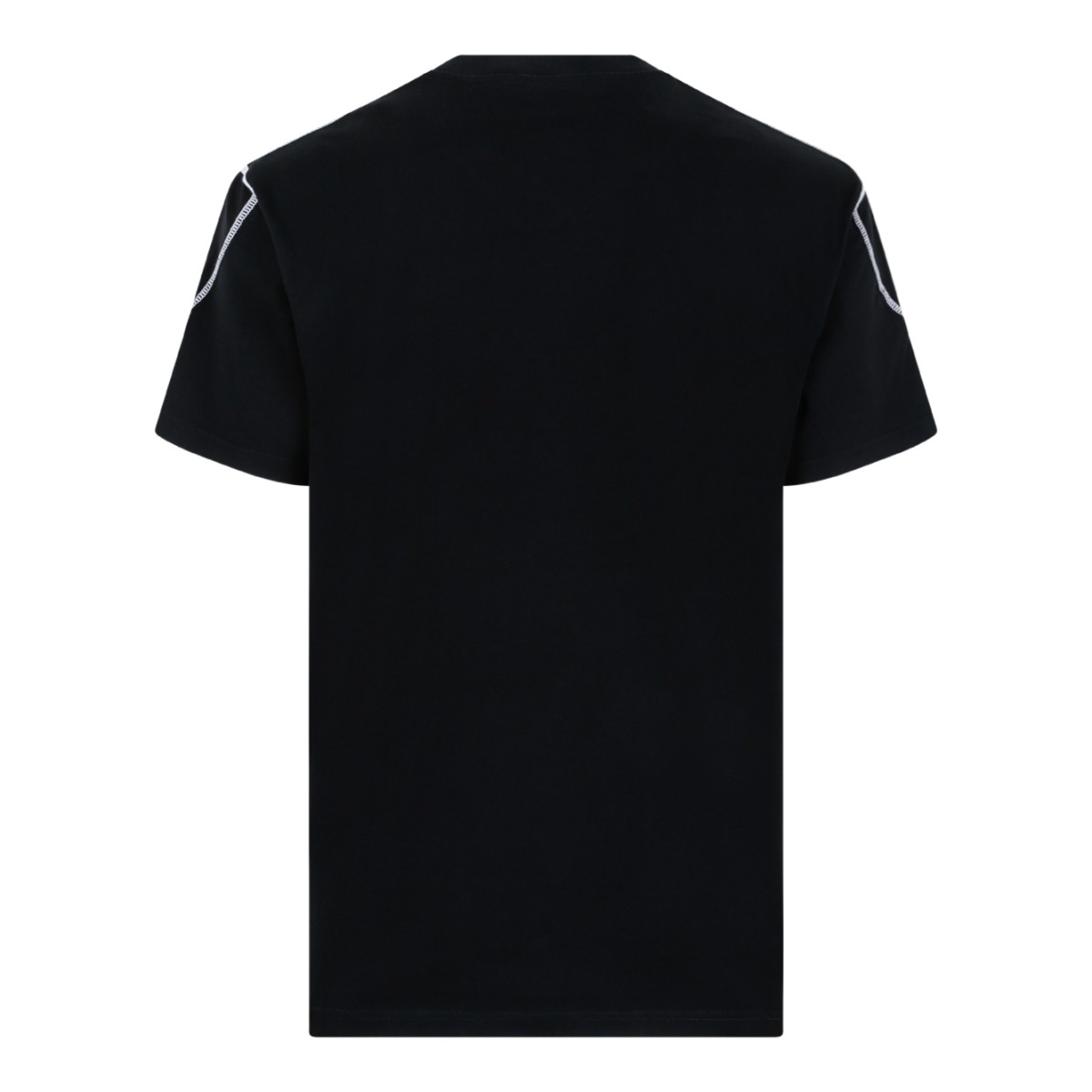 Givenchy Black Cotton Logo T-Shirt.