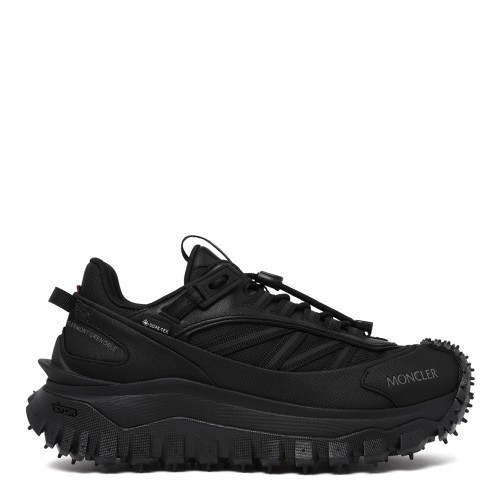 Moncler Black Trail Running Sneakers.