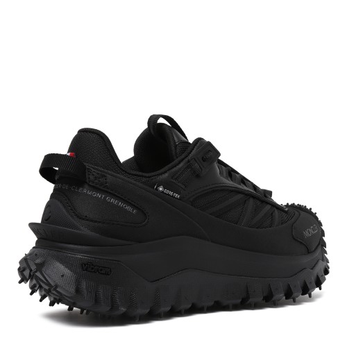 Moncler Black Trail Running Sneakers.