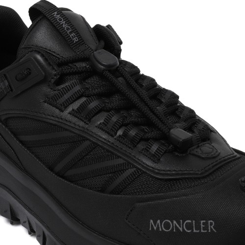 Moncler Black Trail Running Sneakers.