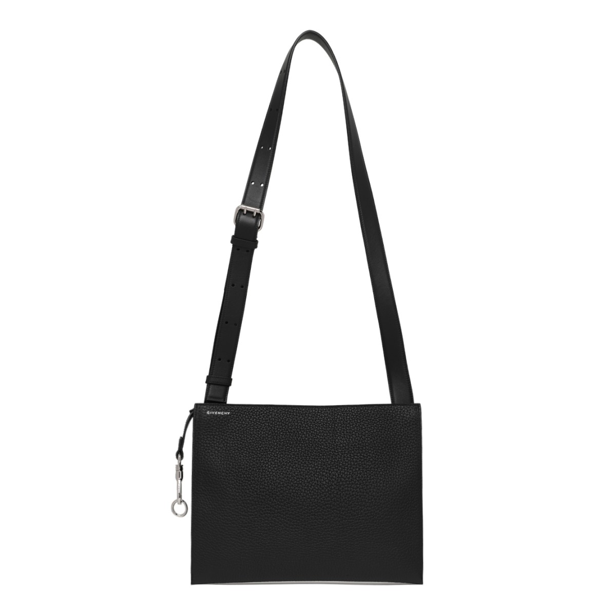 Givenchy Black Leather Crossbody Bag.