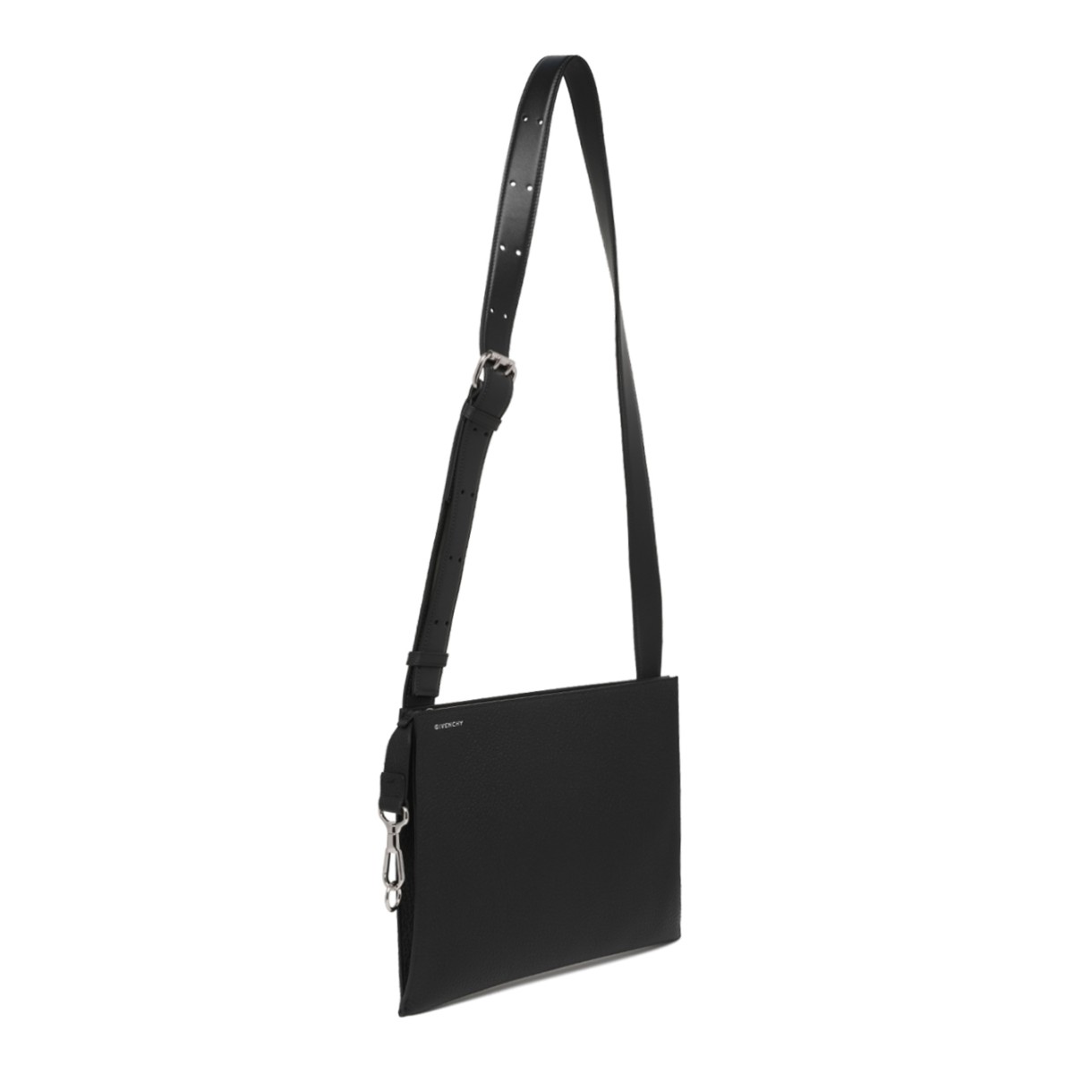 Givenchy Black Leather Crossbody Bag.