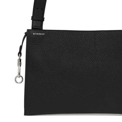 Givenchy Black Leather Crossbody Bag.