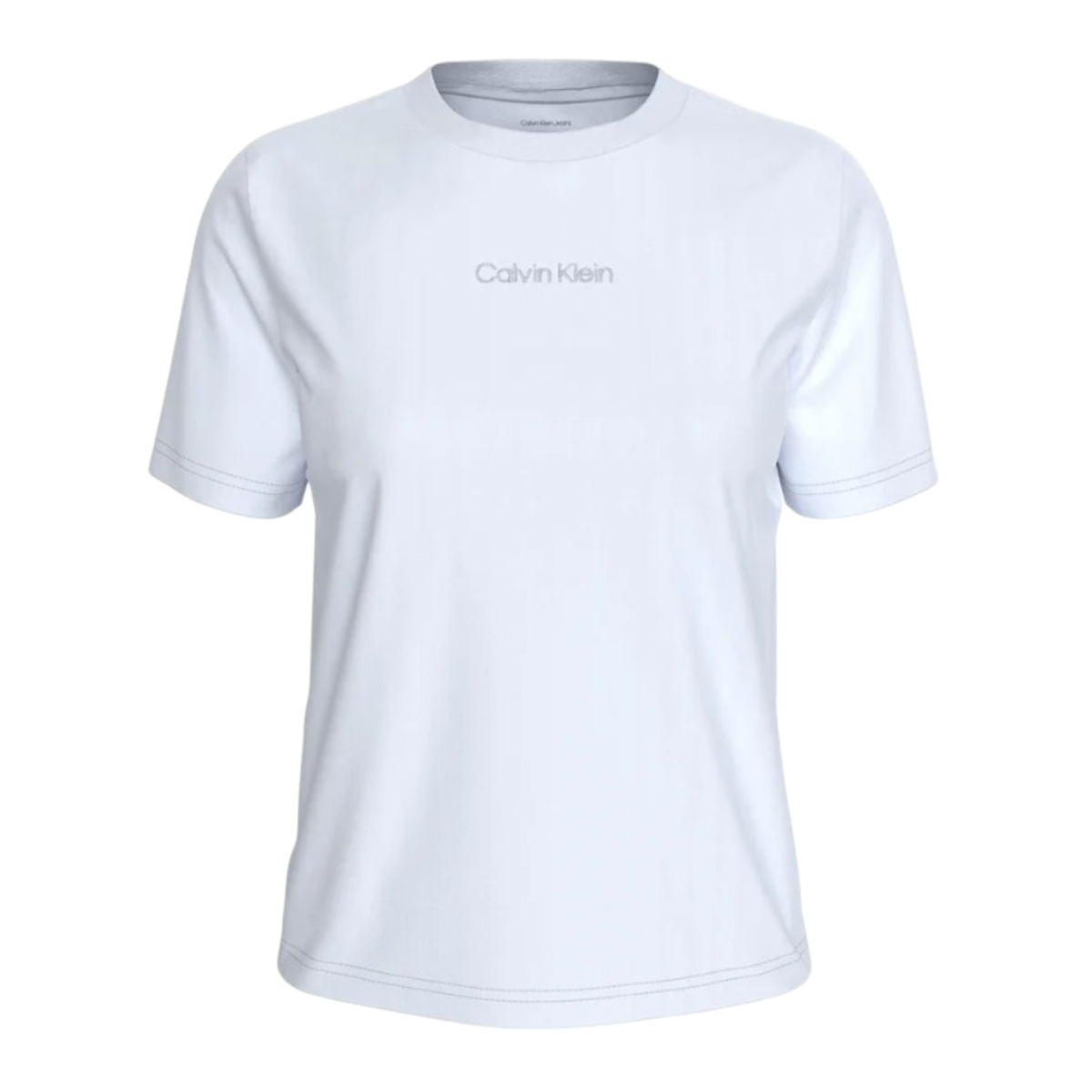 Calvin Klein White Logo T-Shirt.