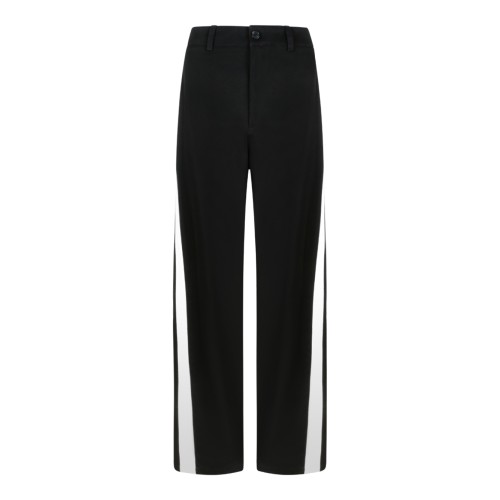 Givenchy Black Tailored Trousers with Side Stripe.