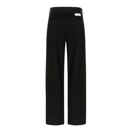 Givenchy Black Tailored Trousers with Side Stripe. 2