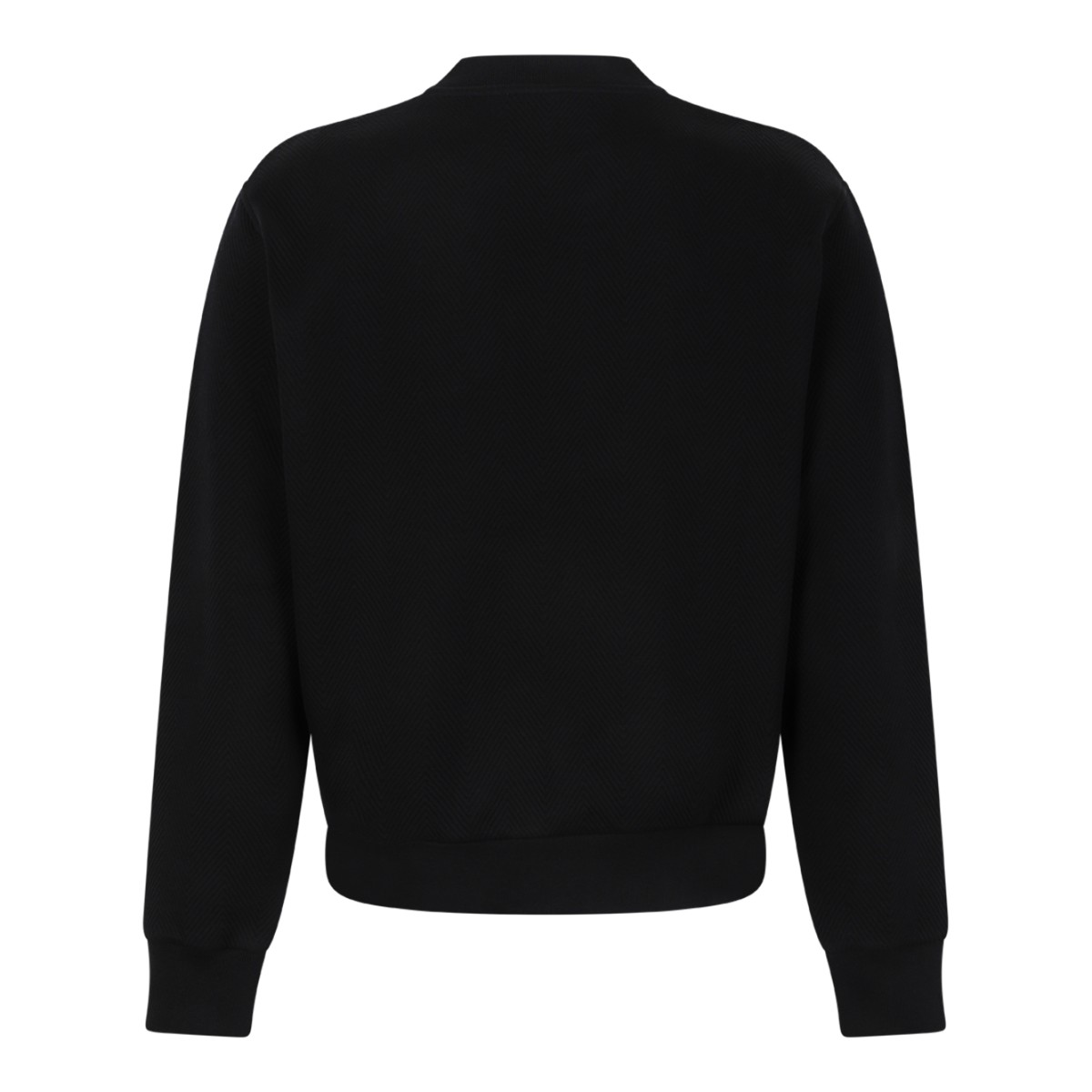 Givenchy Navy Wool Crewneck Sweater.