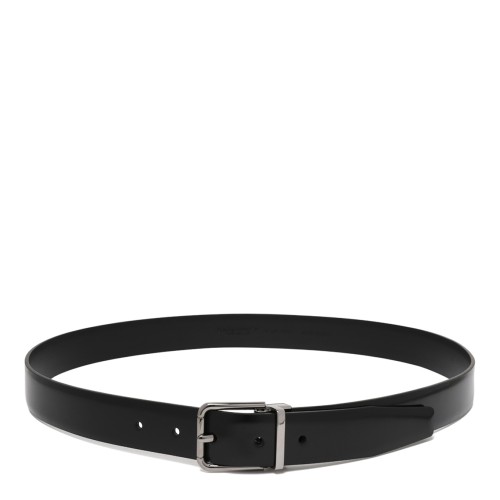 Dolce & Gabbana Black Leather Belt.
