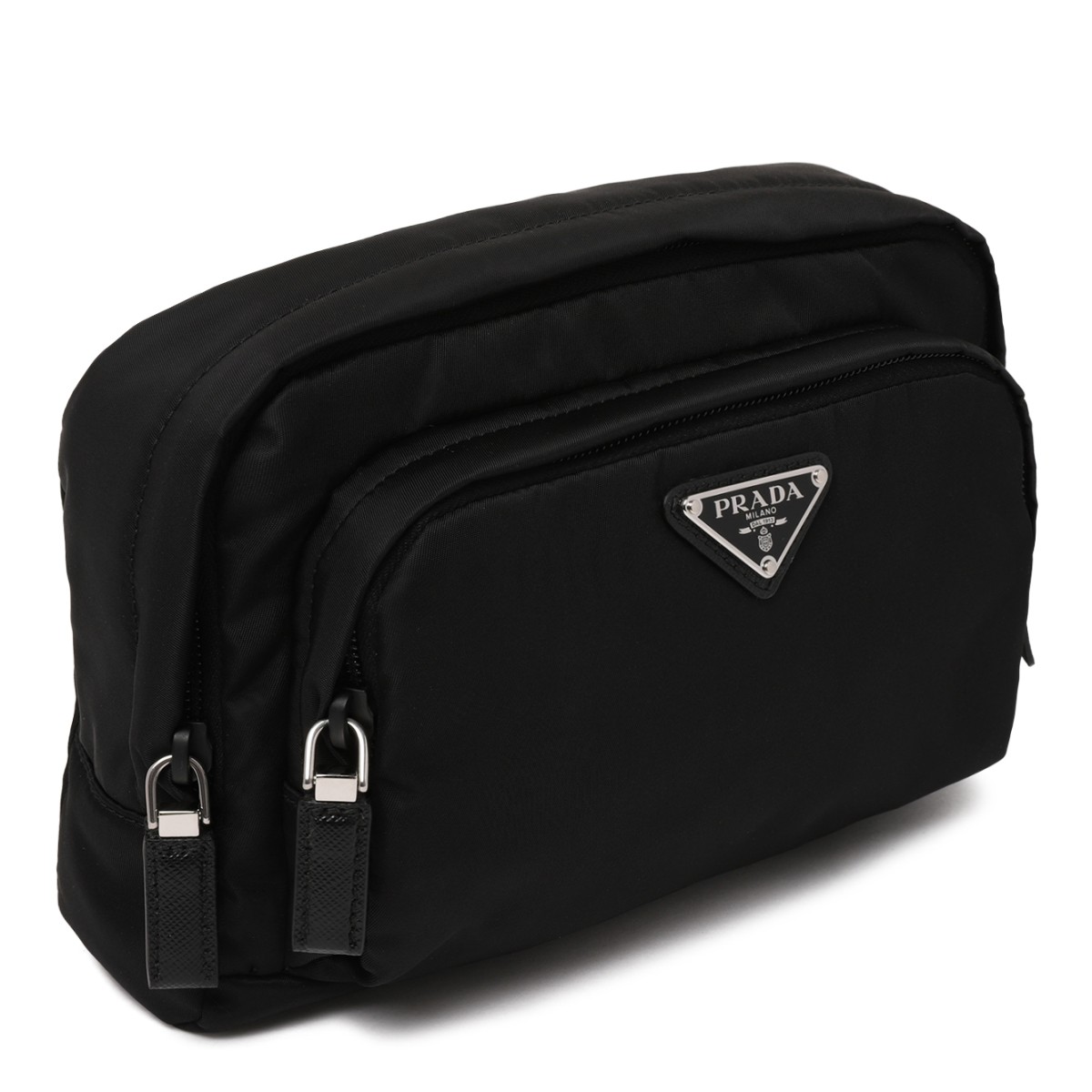 Prada Black Re-Nylon Belt Bag.