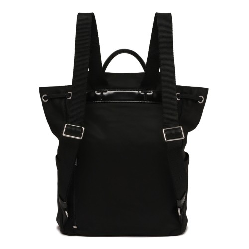 Tory Burch Black Virginia Backpack. 2