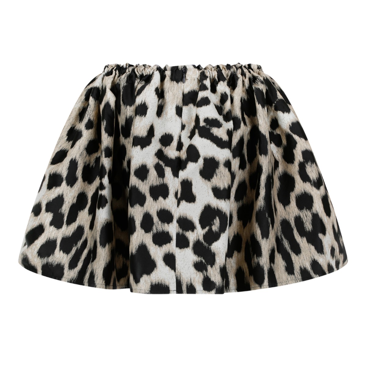Givenchy Leopard Print Mini Skirt.