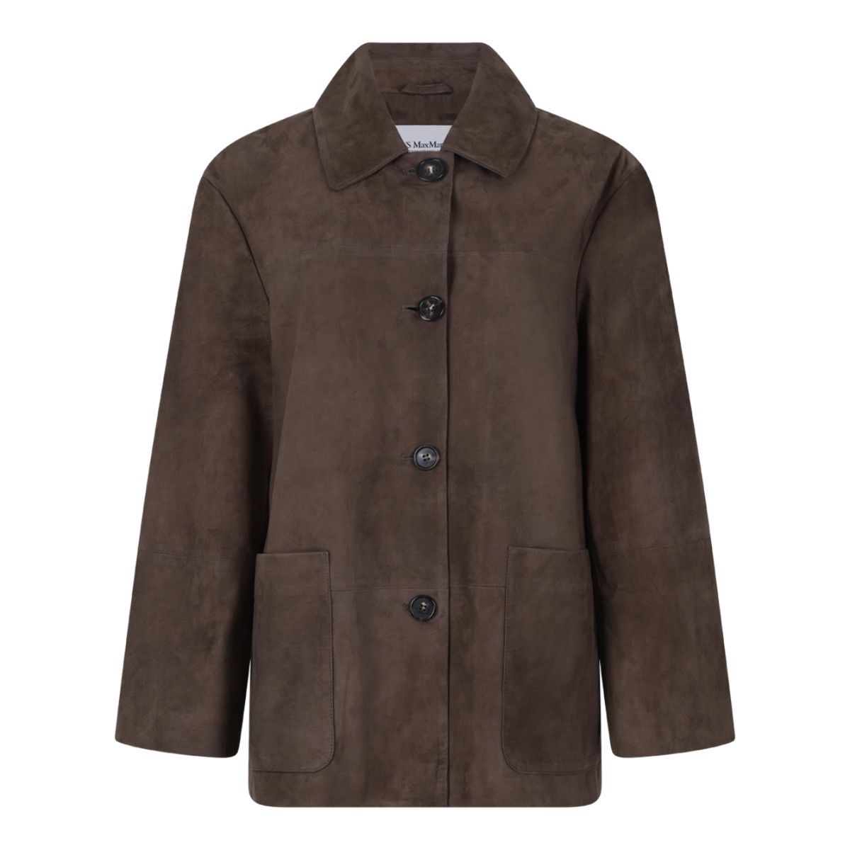 Max Mara Brown Suede Jacket.