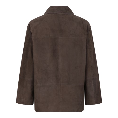 Max Mara Brown Suede Jacket. 2
