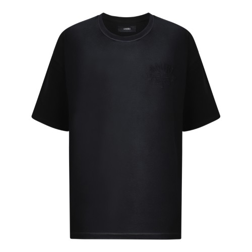Amiri Black Logo Cotton T-Shirt.