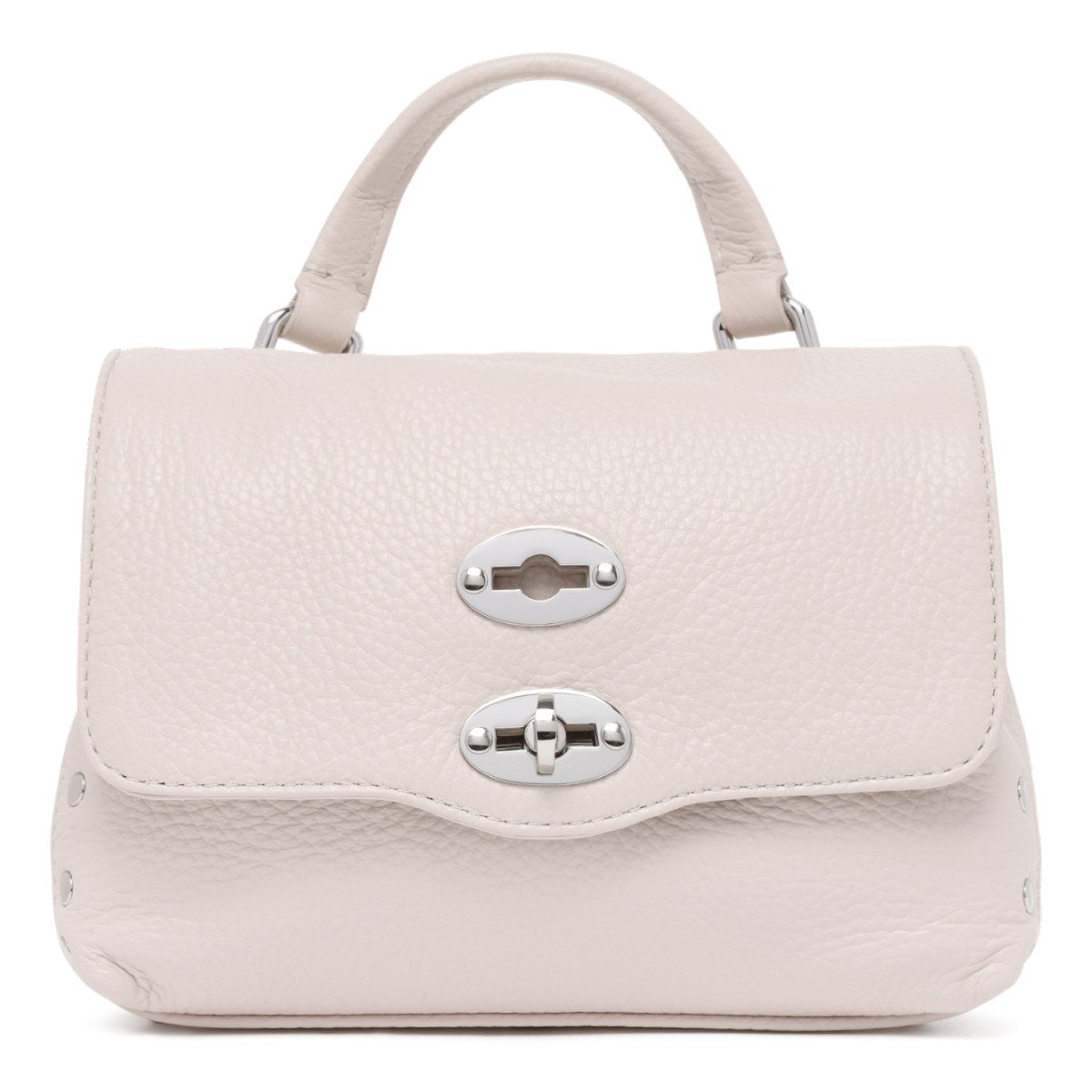 Zanellato Baby Light Beige Leather Postina Bag.