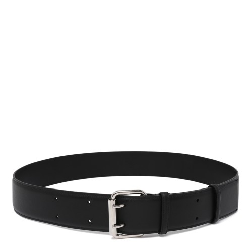 Givenchy Black Leather Belt.