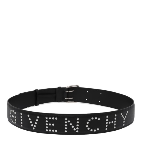 Givenchy Black Leather Belt.